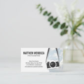 Carte De Visite Appareil photo suspendu (Debout devant)