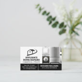 Carte De Visite Appareils de cuisine | Logo de la maison (Debout devant)