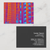 Carte De Visite Appartements psychédéliques (Devant / Derrière)