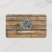 Carte De Visite Appât et magasin d'articles de pêche (Dos)