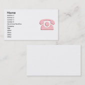 Carte De Visite Appelez-moi (Devant / Derrière)