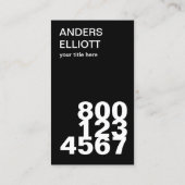 Carte De Visite appelez-moi. (Dos)