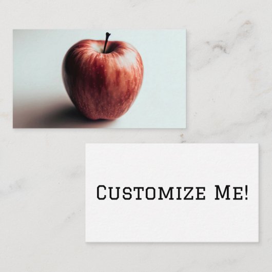 Carte de visite Apple (Devant / Derrière)