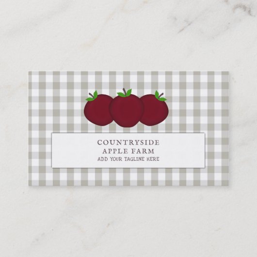 Carte de visite Apple (Devant)