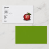 Carte De Visite apple_002_Vector_Clipart (Devant / Derrière)