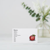 Carte De Visite apple_002_Vector_Clipart (Debout devant)