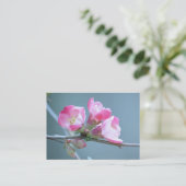 Carte De Visite Apple Blossom #P0358 Mini impression (Debout devant)