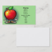 Carte De Visite Apple cardent (Devant / Derrière)