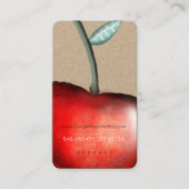 Carte de visite Apple Cherry (Devant)