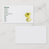 Carte De Visite Apple creusent (Devant / Derrière)