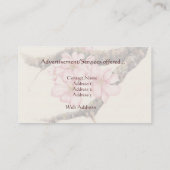 Carte De Visite Apple fleurissent branche (Dos)