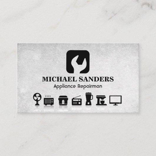 Carte De Visite Appliances | Réparation (Devant)