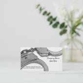 Carte De Visite Application de détective de loi d'investigateur (Debout devant)