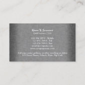 Carte De Visite Application de détective de loi d'investigateur (Dos)