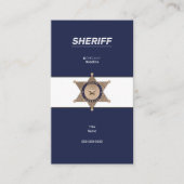 Carte De Visite Application de la loi (Devant)