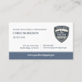 Carte De Visite Application de la loi (Devant)