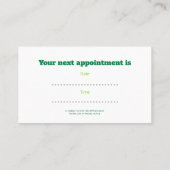 Carte De Visite appointment (Dos)