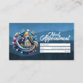 Carte De Visite Appointment Reminder House Cleaning Housekeeping (Devant)