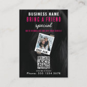 Carte De Visite Apporter une vente d'ami Référer une réservation d (Devant)