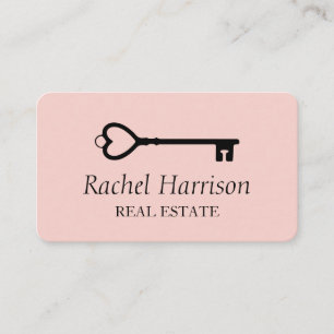 Carte De Visite Appréciation du concepteur de l'immobilier à clé v