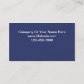 Carte De Visite Apprenti immobilier (Dos)