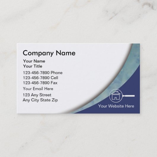 Carte De Visite Apprenti immobilier (Devant)