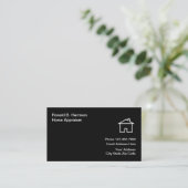 Carte De Visite Apprenti immobilier (Debout devant)