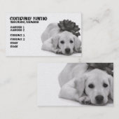 Carte De Visite Approvisionnement d'animal familier/Groomer/etc. (Devant / Derrière)