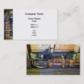 Carte De Visite Appuyer sur l'exploration dans Shop (Devant / Derrière)