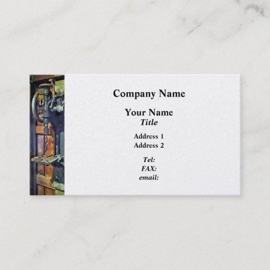 Carte De Visite Appuyer sur l'exploration dans Shop (Devant)