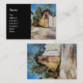 Carte De Visite APRÈS-MIDI À RIMAGGIO / Vue Toscane (Devant / Derrière)