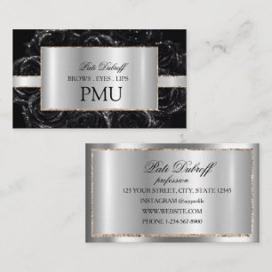 Carte De Visite Après-soins des sourcils PMU Microblading Henna Sa