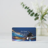 Carte De Visite Après-vente de luxe pour sourcils PMU Microblading (Debout devant)