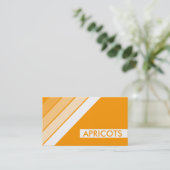 Carte De Visite APRICOTS rétro (Debout devant)