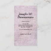 Carte De Visite Apron (Dos)