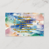 Carte De Visite Aquarell (Dos)