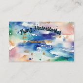 Carte De Visite Aquarell (Devant)