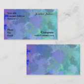 Carte De Visite Aquarelle (Devant / Derrière)