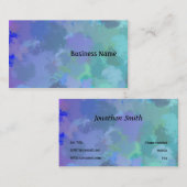 Carte De Visite Aquarelle (Devant / Derrière)