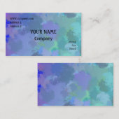 Carte De Visite Aquarelle (Devant / Derrière)