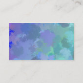 Carte De Visite Aquarelle (Dos)