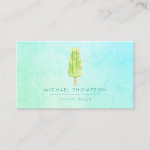 Carte De Visite Aquarelle