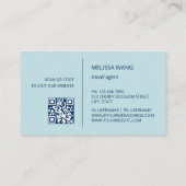 Carte De Visite Aquarelle (Dos)