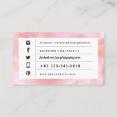 Carte De Visite Aquarelle (Dos)