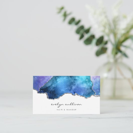 Carte De Visite aquarelle (Debout devant)