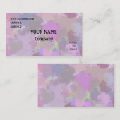 Carte De Visite Aquarelle (Devant / Derrière)