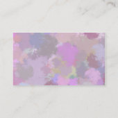 Carte De Visite Aquarelle (Dos)