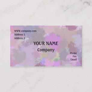 Carte De Visite Aquarelle
