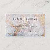 Carte De Visite Aquarelle Abstraite (Dos)