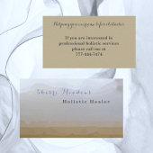 Carte de visite Aquarelle apaisant